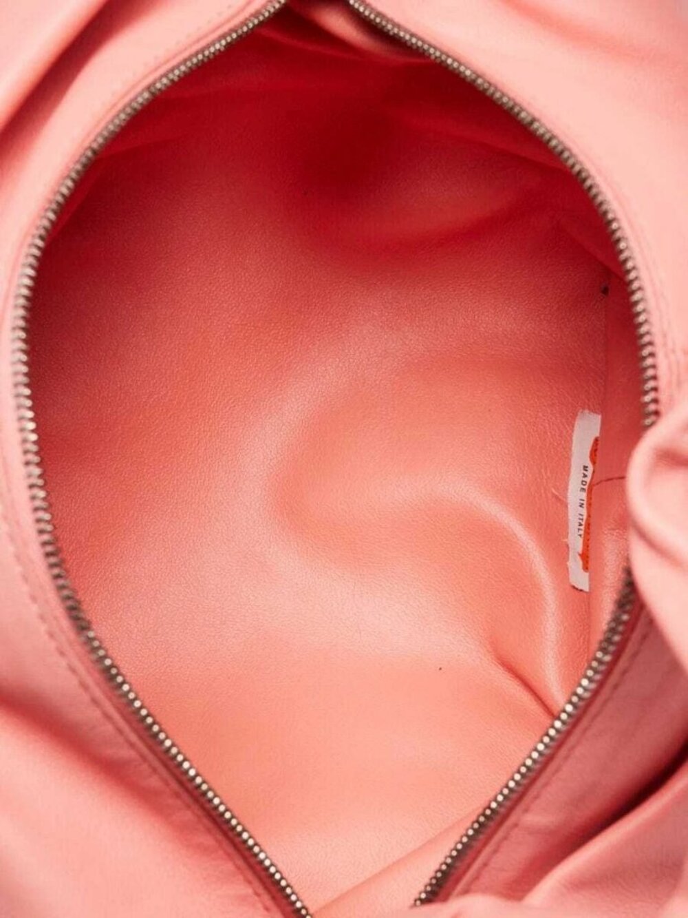 Bottega Veneta Pink Leather Double Knot Teen Shoulder Bag - Picture 8 of 9